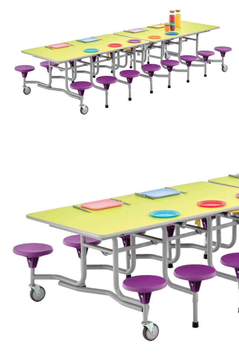 Cadet Table für Dortmunder Bildungseinrichtungen – Tisch-Sitzgruppe für Kindergruppen